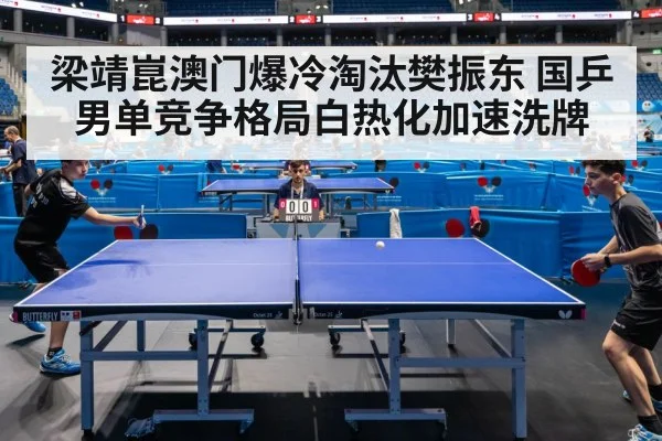 梁靖崑澳门爆冷淘汰樊振东 国乒男单竞争格局白热化加速洗牌